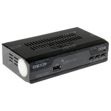 Приставка для цифрового ТВ DEXP HD 1702M черный