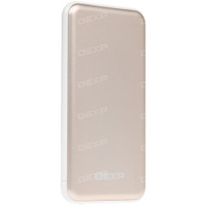 Портативный аккумулятор DEXP HC M10-2 золотистый Портативный аккумулятор DEXP HC M10-2 золотистый