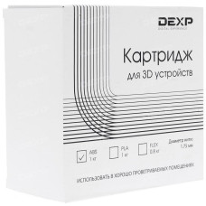 Пластик для 3D печати DEXP ABS-филамент Пластик для 3D печати DEXP ABS-филамент