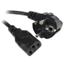 Кабель питания DEXP CEE 7/7 - IEC 320 C13 Кабель питания DEXP CEE 7/7 - IEC 320 C13