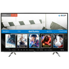 43" (108 см)  Телевизор LED DEXP U43D9100K черный
