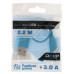 Кабель DEXP micro USB - USB синий 0.2 м