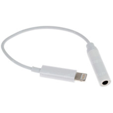 Переходник DEXP Lightning 8-pin - 3.5 mm jack белый 0.1 м Переходник DEXP Lightning 8-pin - 3.5 mm jack белый 0.1 м