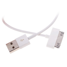 Кабель DEXP 30-pin Apple - USB белый 1.5 м Кабель DEXP 30-pin Apple - USB белый 1.5 м