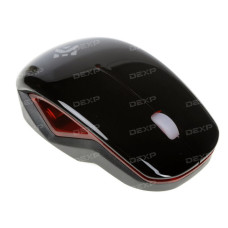 Мышь беспроводная Dexp MR0301 Red Light черный Мышь беспроводная Dexp MR0301 Red Light черный