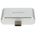 Переходник DEXP USB Type-C - USB x2 серебристый