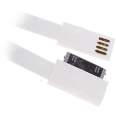 Кабель DEXP 30-pin Apple - USB белый 1.5 м Кабель DEXP 30-pin Apple - USB белый 1.5 м