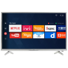 32" (81 см)  Телевизор LED DEXP H32D8100H серебристый