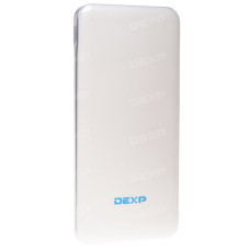 Портативный аккумулятор DEXP Slimline 8 белый
