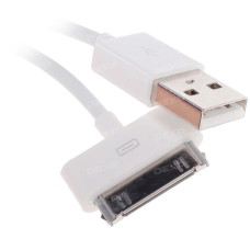 Кабель DEXP 30-pin Apple - USB белый 1.5 м Кабель DEXP 30-pin Apple - USB белый 1.5 м