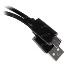 Кабель DEXP USB Type-C - USB черный 1 м Кабель DEXP USB Type-C - USB черный 1 м