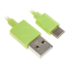 Кабель DEXP USB Type-C - USB зеленый 0.2 м Кабель DEXP USB Type-C - USB зеленый 0.2 м
