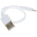 Кабель DEXP micro USB - USB белый 0.2 м Кабель DEXP micro USB - USB белый 0.2 м