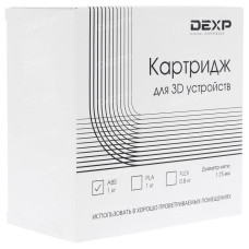 Пластик для 3D печати DEXP ABS-филамент Пластик для 3D печати DEXP ABS-филамент
