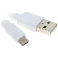 Кабель DEXP micro USB - USB белый 0.2 м