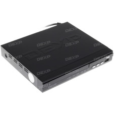 Видеоплеер DVD DEXP DVD-26HMK черный Видеоплеер DVD DEXP DVD-26HMK черный