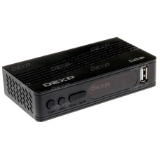 Приставка для цифрового ТВ DEXP HD 1812P черный