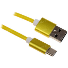 Кабель DEXP USB Type-C - USB желтый 1 м Кабель DEXP USB Type-C - USB желтый 1 м