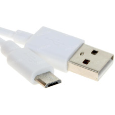 Кабель DEXP micro USB - USB белый 0.2 м