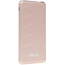 Портативный аккумулятор DEXP HC Slimline золотистый