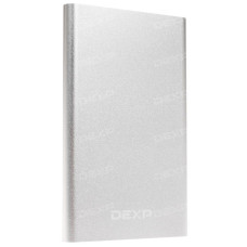 Портативный аккумулятор DEXP SLIM AL [PJT-NDY019 Gr] серебристый