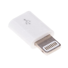 Переходник DEXP Lightning 8-pin - micro USB белый Переходник DEXP Lightning 8-pin - micro USB белый