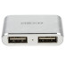 Переходник DEXP USB Type-C - USB x2 серебристый