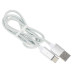 Кабель DEXP USB Type-C - USB серебристый 1 м