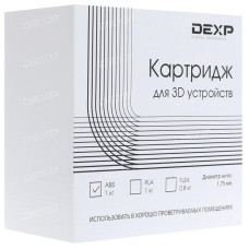 Пластик для 3D печати DEXP ABS-филамент Пластик для 3D печати DEXP ABS-филамент