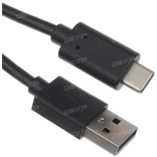 Кабель DEXP USB Type-C - USB черный 3 м Кабель DEXP USB Type-C - USB черный 3 м