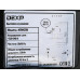 Вытяжка полновстраиваемая DEXP MTH420B черный