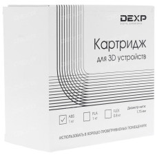 Пластик для 3D печати DEXP ABS-филамент Пластик для 3D печати DEXP ABS-филамент