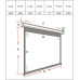 113" (287 см) Экран для проектора DEXP WM-80