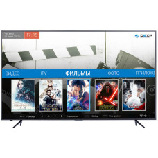 65" (165 см)  Телевизор LED DEXP U65D9000K серый