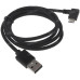 Кабель DEXP USB Type-C - USB черный 1 м