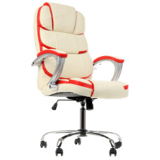 Кресло офисное DEXP CEO Beige/Red бежевый Кресло офисное DEXP CEO Beige/Red бежевый