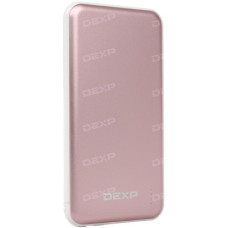 Портативный аккумулятор DEXP HC M10-2 розовый Портативный аккумулятор DEXP HC M10-2 розовый